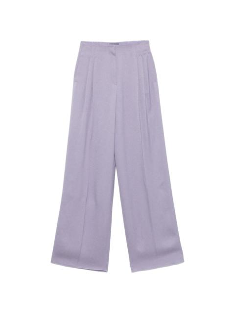 pleated trousers