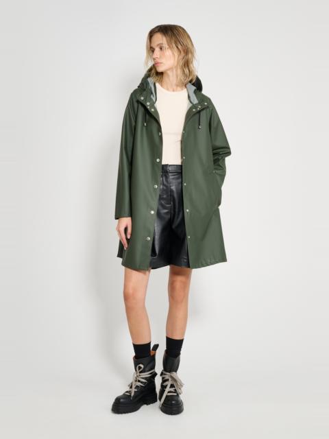 Stutterheim Mosebacke Lightweight Raincoat Green