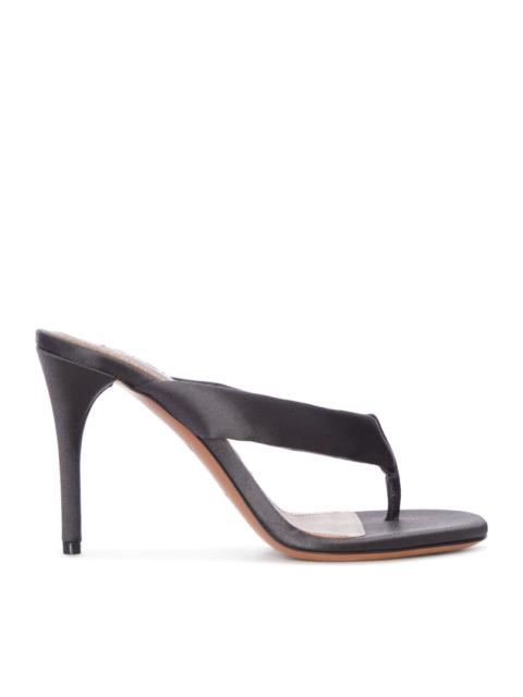 Alaïa Alaia Women Spongy Denim Platform Sandals