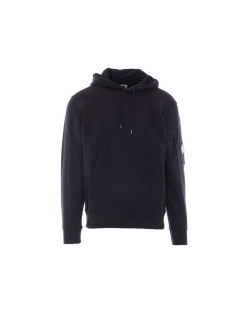 C.P. Company C.P. Company Men Diagonal Raised Fleece Lens Logo Hoodie