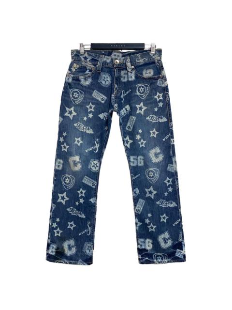 Other Designers Japanese Brand CO&LU Printed Denim Jeans