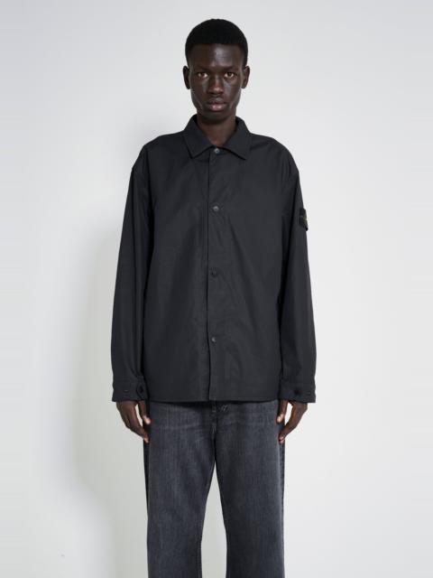 Stone Island STONE ISLAND BUTTON SHIRT BLACK