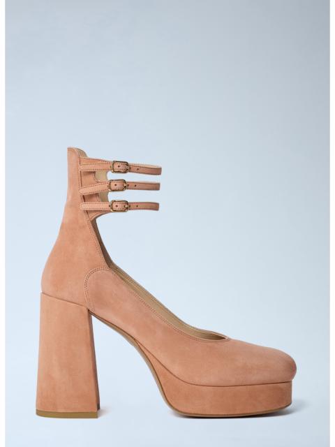 Chloé Chloé Women Loti Suede Platform Pumps