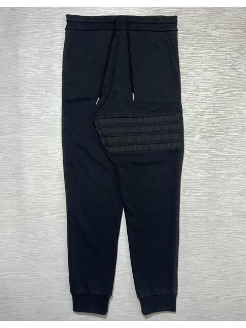 Thom Browne TB - Grosgrain Trimmed 4 Bar Loopback Jersey Sweatpants