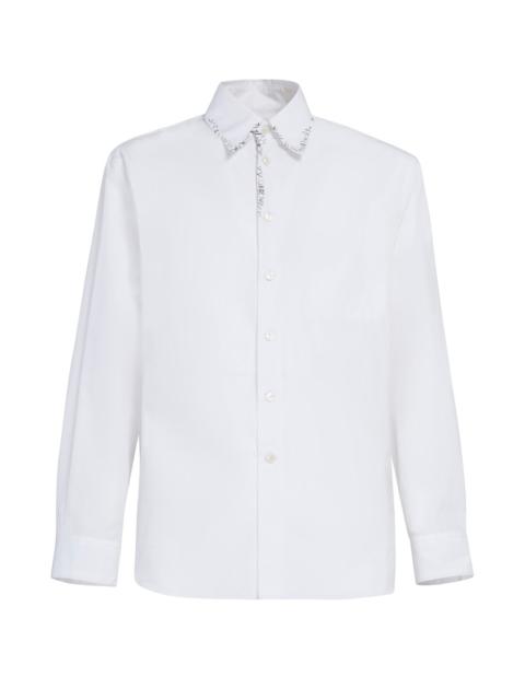 Marni Long-Sleeved Shirt In Bio Cotton Poplin