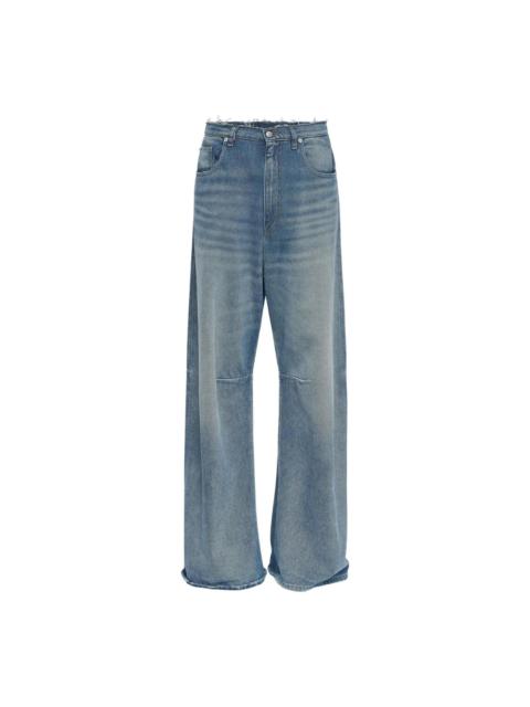 MM6 Maison Margiela Pants 5 Pockets Blue Denim