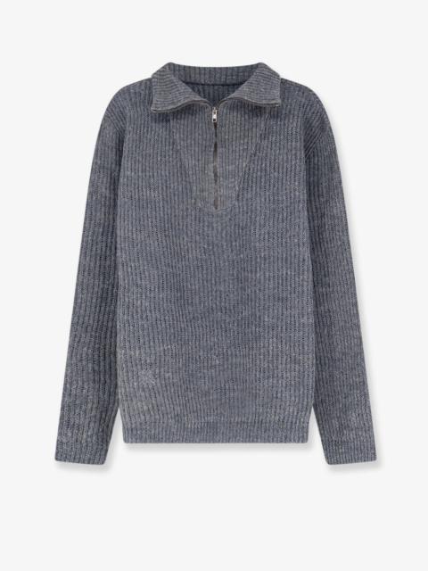 Maison Margiela Maison Margiela Ribbed linen and wool blend sweater