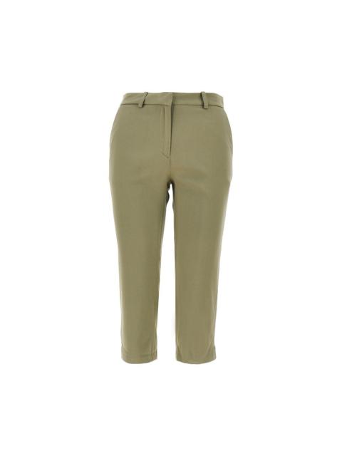 The Frankie Shop The Frankie Shop Lior Twill Capri Pants Green