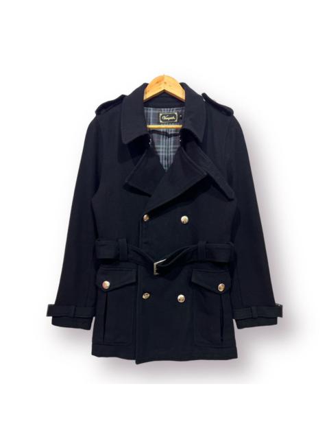 Other Designers 🔥 VANQUISH CHEKED LINED SMART LADIES TRENCHCOAT