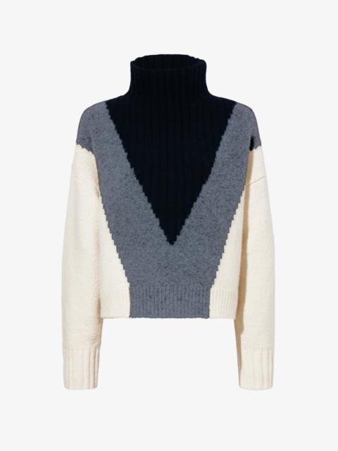 Proenza Schouler Alma Sweater in Graphic Instrasia