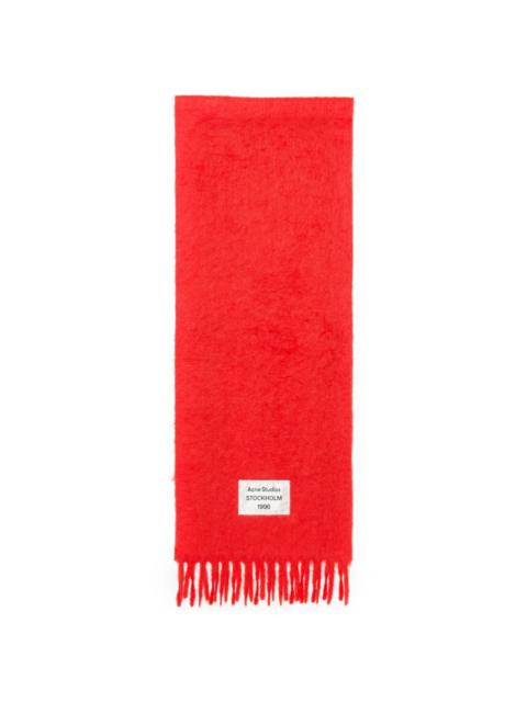 fringed scarf