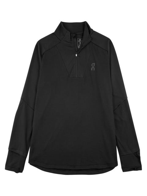 Climate half-zip jersey top