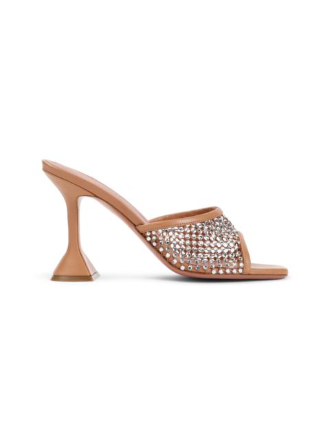 Amina Muaddi Lupita Crystal Net 95 Sandals Women