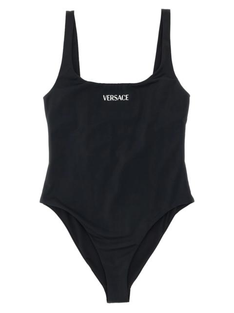 VERSACE 'Versace Logo' one-piece swimsuit