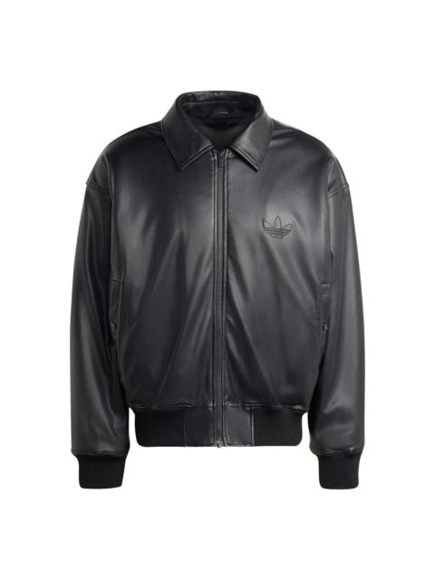 adidas adidas Classic Street Embossed Jacket 'Black' IP3281