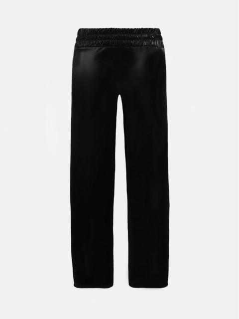 POSTER GIRL S*X TAPE TRACKSUIT BOTTOMS WET GLOSS BLACK
