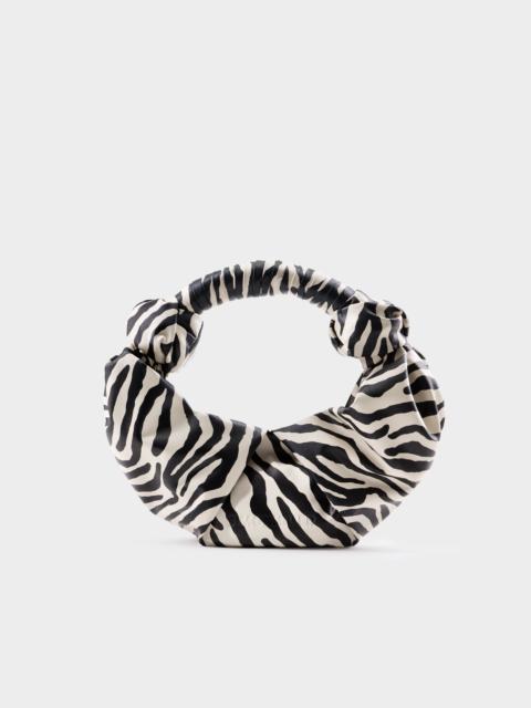 SIMONMILLER Lopsy Bag in Zebra Trip