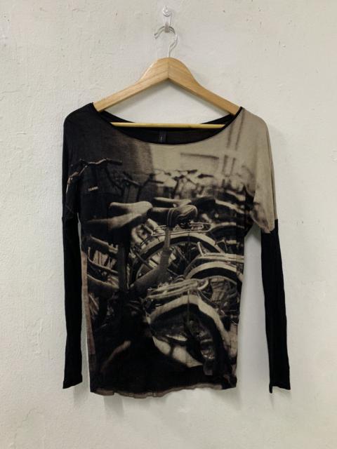 Other Designers Zara Printed Long Sleeve Shirt