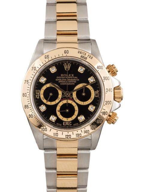 ROLEX Used Rolex Daytona 16523 Diamond Dial
