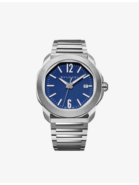 BVLGARI RE00019 Octo Roma Chronograph stainless-steel automatic watch