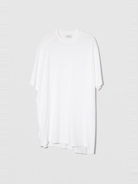 BY FAR RASCAL T-SHIRT NATURAL WHITE LYOCELL BLEND