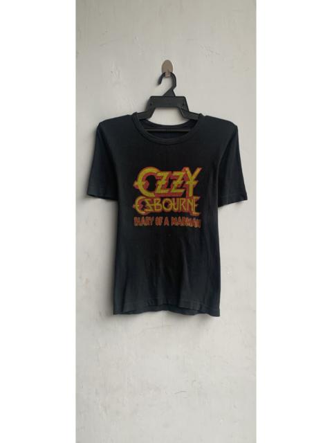 Other Designers Vintage - Vintage Ozzy Osbourne Diary Of A Madman Tee