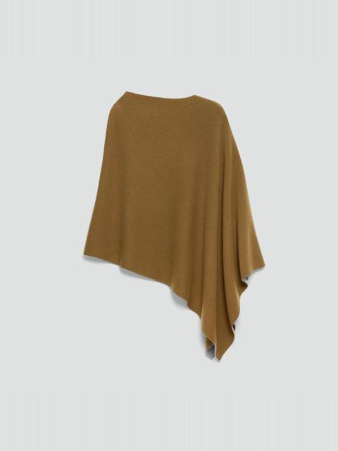 Theory Reversible Draped Poncho in Felted Wool-Cashmere