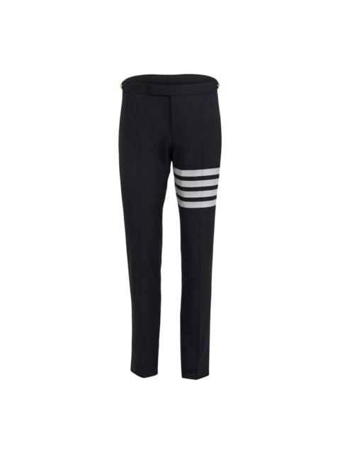Thom Browne Low Rise Trousers In Engineered