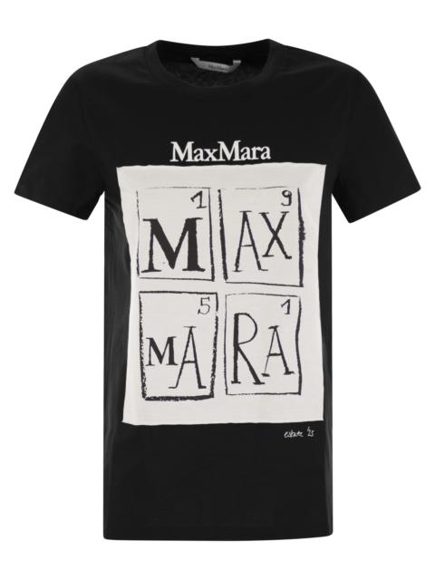 Max Mara Maxmara Women Colibri - Cotton T-Shirt With Front Print