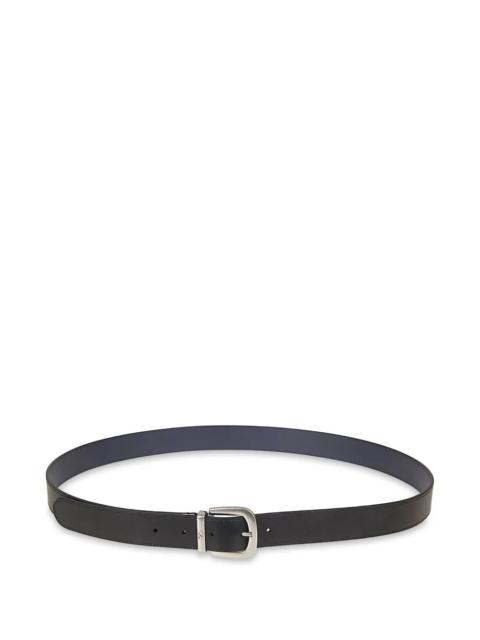 Valentino Valentino Garavani Men Mini V Logo Reversible Leather Belt