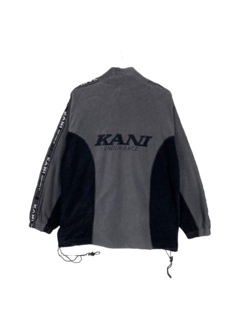 Other Designers Japanese Brand - Vintage 90s Karl Kani Big Logo Zipper Fleece Jacket