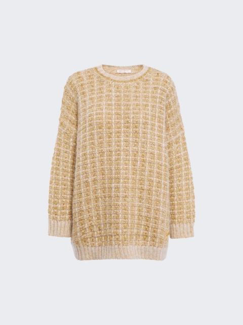 Valentino Crewneck Sweater Gold