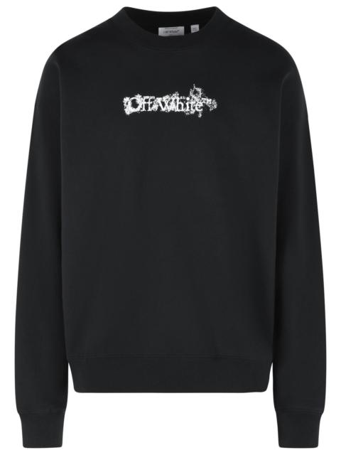 Off-White Off-White 'Heraldic' Black Cotton Sweatshirt Men