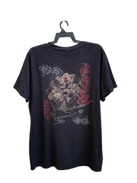 Other Designers Dogtown - Dog Town x Samurai Japanese Traditional Motif T Shirt