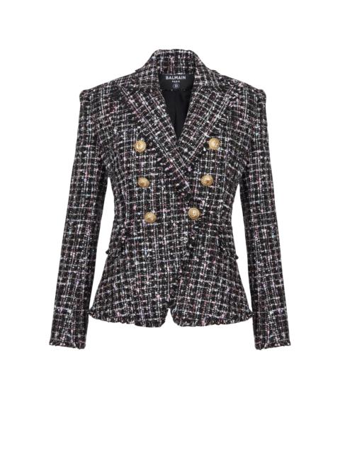 Balmain 6-button tweed jacket
