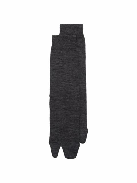 Maison Margiela FEMALE TABI SOCKS - DARK GREY