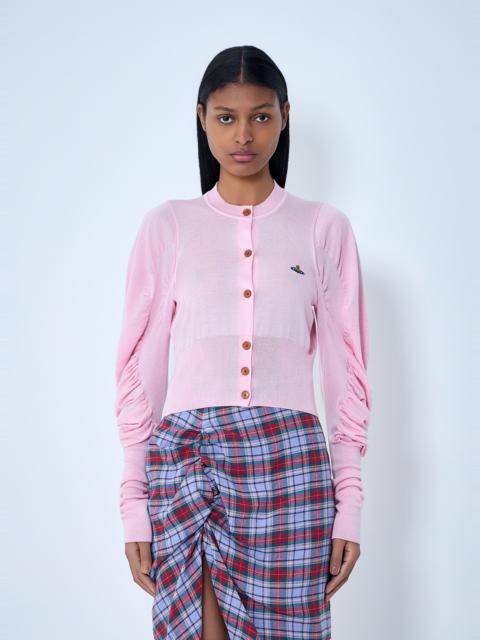 Vivienne Westwood Ruched Sleeve Cardigan