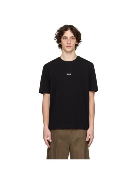 BOSS Black Relaxed-Fit Logo Print T-shirt