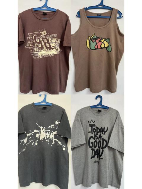 Other Designers Vintage - 💥CRAZY DEAL ! Lot of 4 Vtg Y2K Stussy Shirts