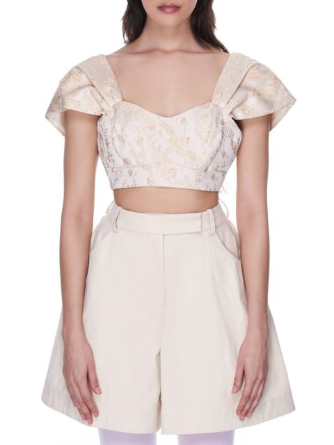 Simone Rocha Bustier Cropped Top