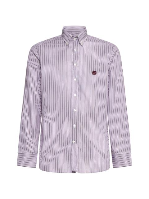 Etro Roma striped cotton shirt