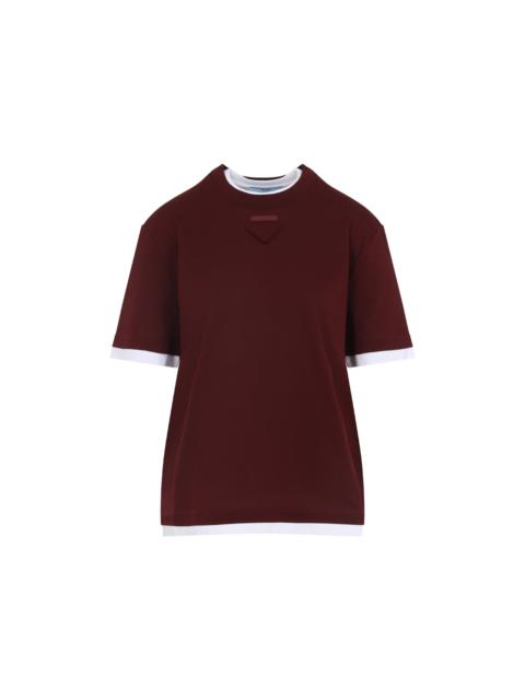 Prada Prada Crew Neck T-Shirt Women