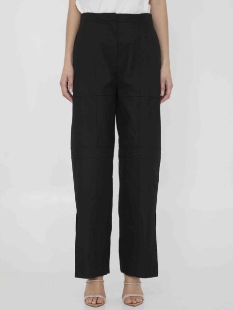 Jil Sander Women Cotton Cargo Pants