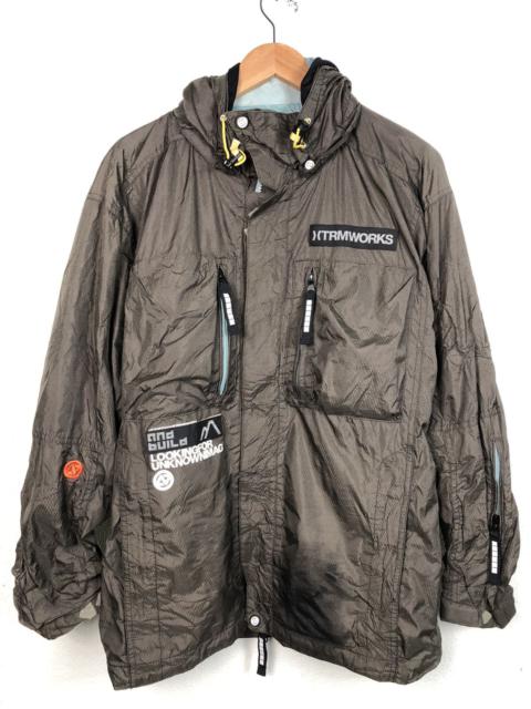 Other Designers Japanese Brand - A-Seven Utility Techwear Tactical Windbreaker Light Jacket