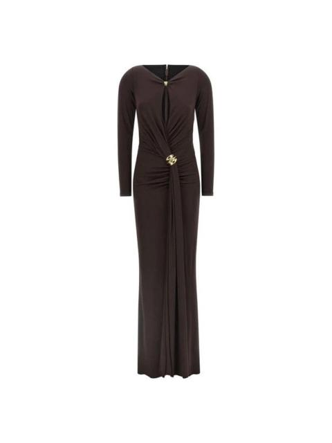 ELISABETTA FRANCHI ELISABETTA FRANCHI Red Carpet Brown Dress New & Authentic (W