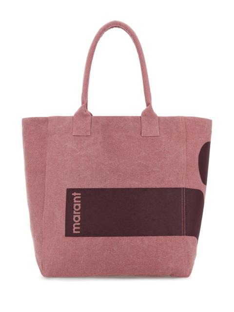 Isabel Marant Pink cotton Yenky shopping bag