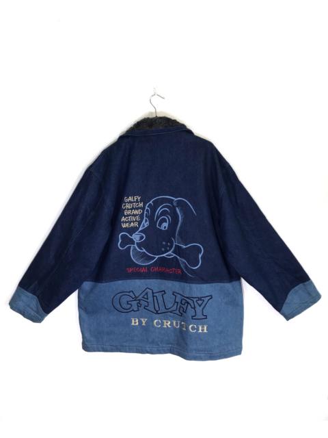 Other Designers Japanese Brand - Japanese Brand Galfy By Crutch Light Denim Work Jackets