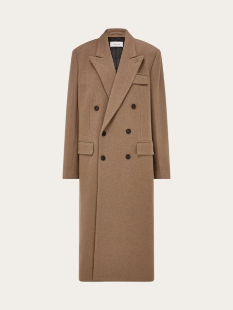 Lemaire MAXI DOUBLE BREASTED COAT | REVERSIBLE