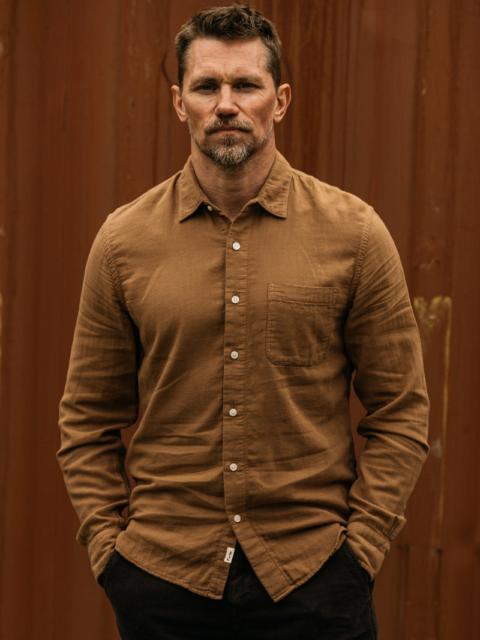 HIROSHI KATO The Ripper Double Gauze Organic Cotton Shirt - Fresh Pink