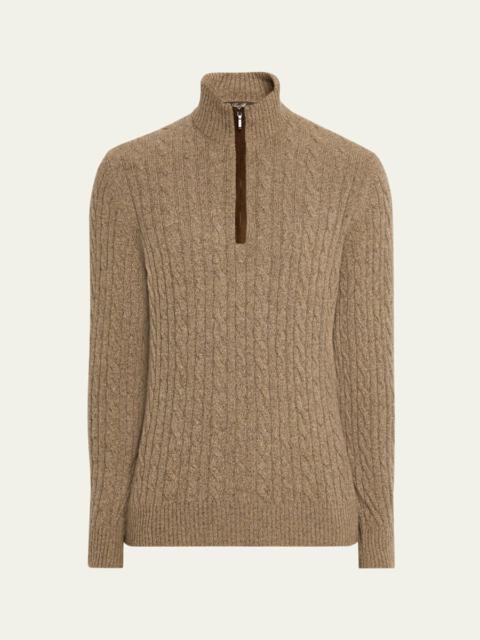 Loro Piana Cashmere Cable-Knit Sweater
